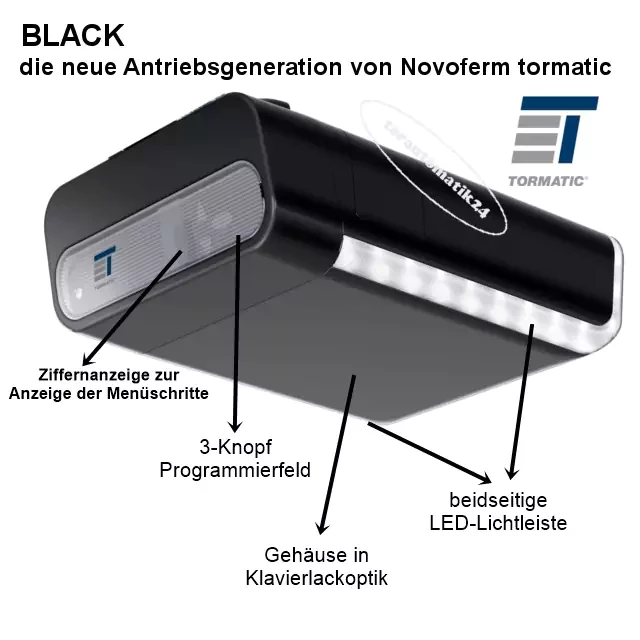 Black 1000 Ersatz der tormatic GTA 630, 550, 555, GTA 703