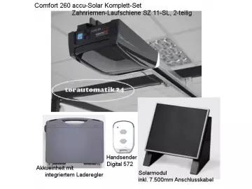 Marantec Comfort 260 akku solar Garagentorantrieb