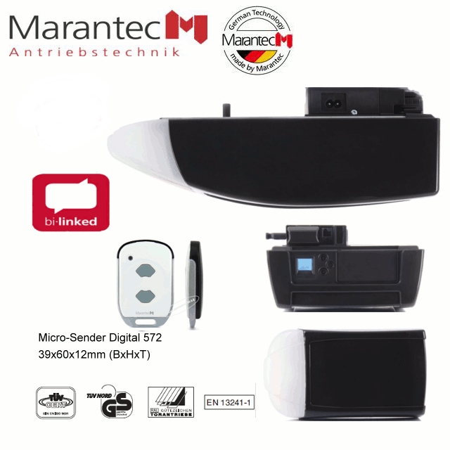 Marantec Comfort 270 Garagentorantrieb mit Schiene SZ11-SL