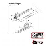 Sommer twist 200 E Einzelantrieb, anthrazit